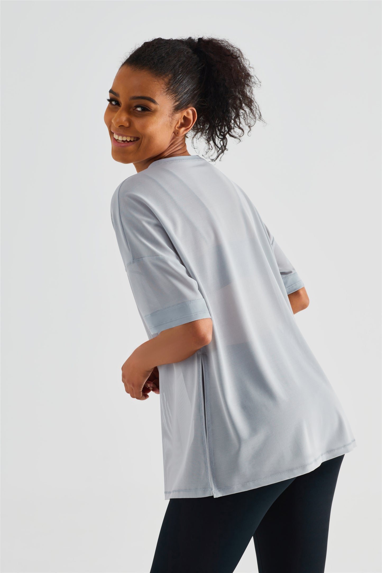 Exquisite Motion Mesh Shirt